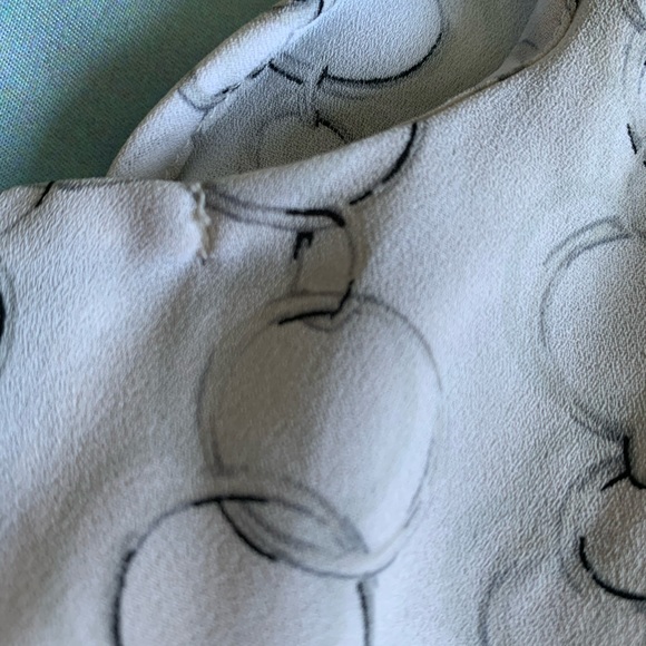 Worthington Chain Print Sleeveless Blouse - Picture 5 of 8